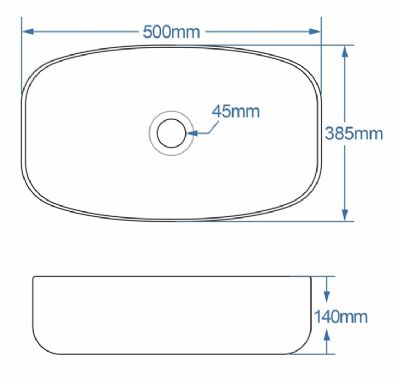 TAILORED LUCCA COUNTER TOP/SIT-ON CERAMIC BASIN/BOWL, 4224 (TB) TAILORED LUCCA COUNTER TOP/SIT-ON CERAMIC BASIN/BOWL, 4224 (TB)